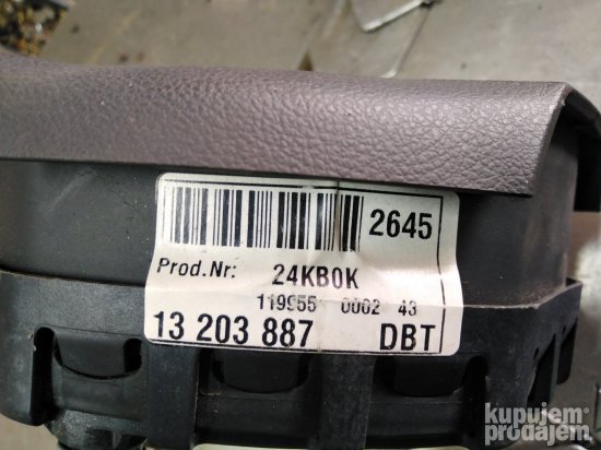 Air bag opel vetra c vazdušni jastuk vektra c