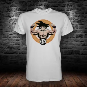 Goku - Gym - Bela majica