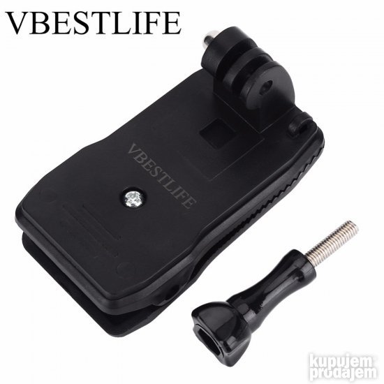 VBESTLIFE Stipaljka za Ranac i sve ostalo 360 stepeni okreta