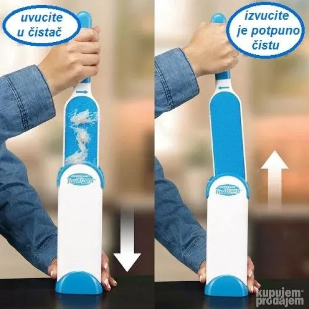 NOVO u svetu! Čarobni čistac dlaka od kućnih ljubimaca