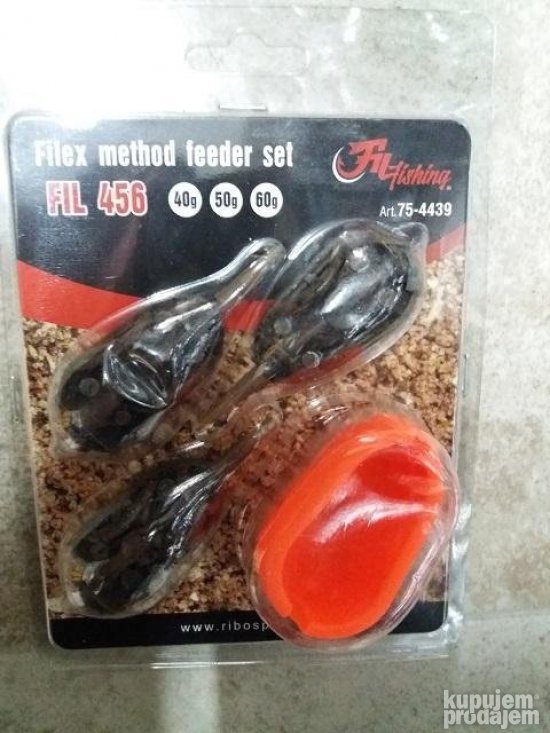 Method feeder set-40/50/60 grama + silikonski kalup