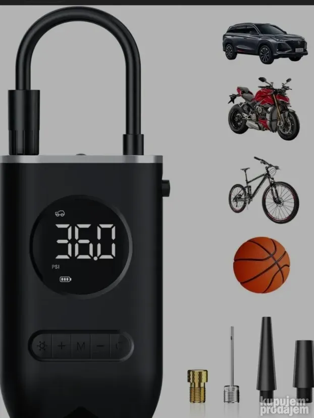 Mini Kompresor pumpa za gume portabl prenosiva