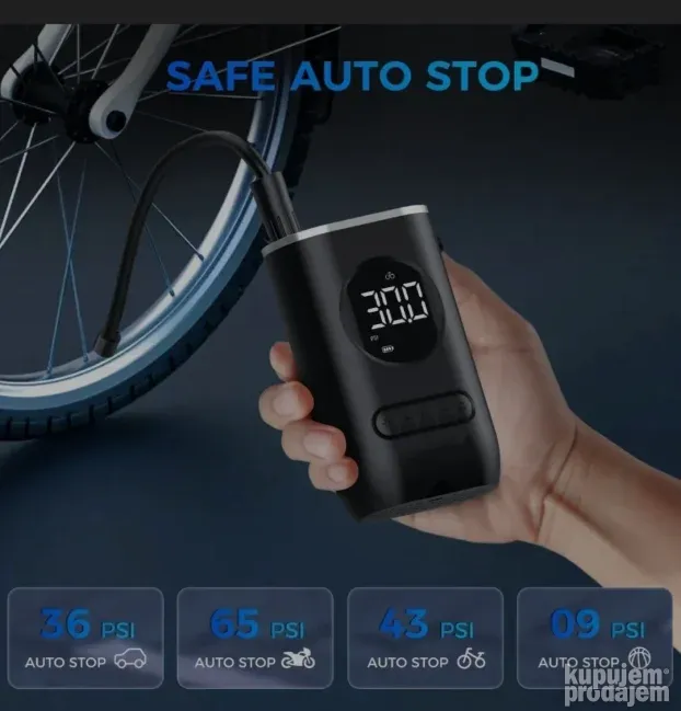 Mini Kompresor pumpa za gume portabl prenosiva