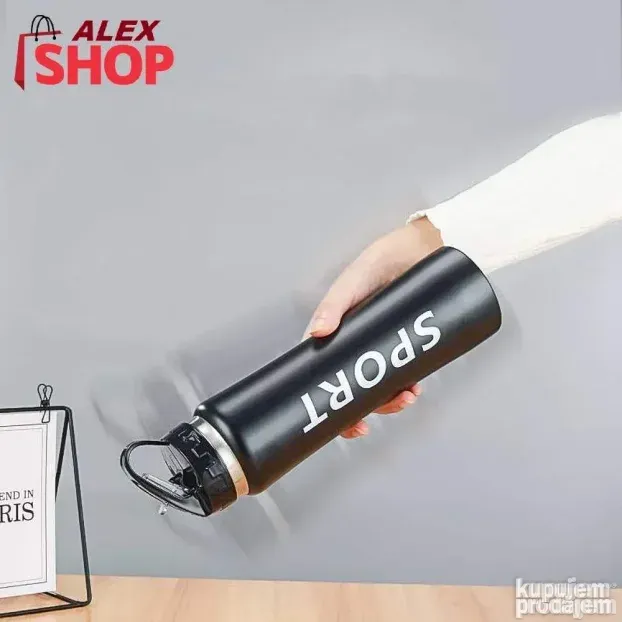 Vakumska sportska boca termos sa dvostrukim zidom