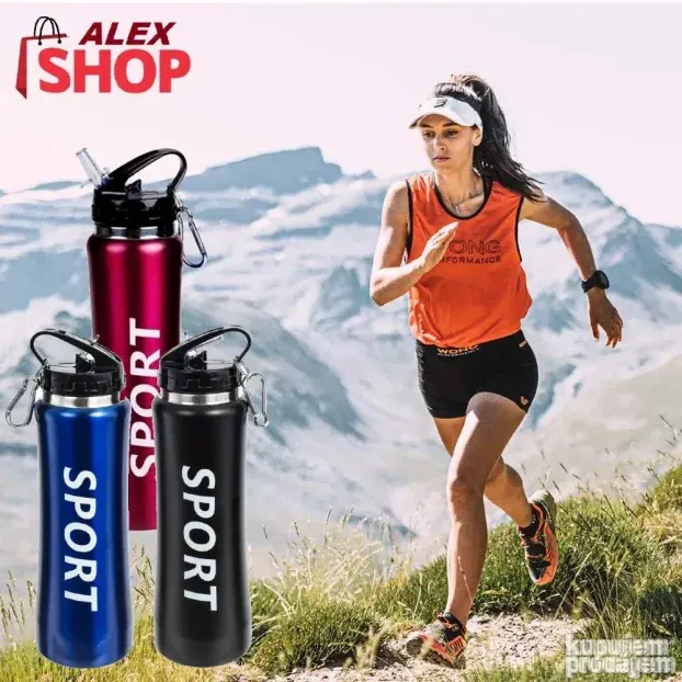 Vakumska sportska boca termos sa dvostrukim zidom