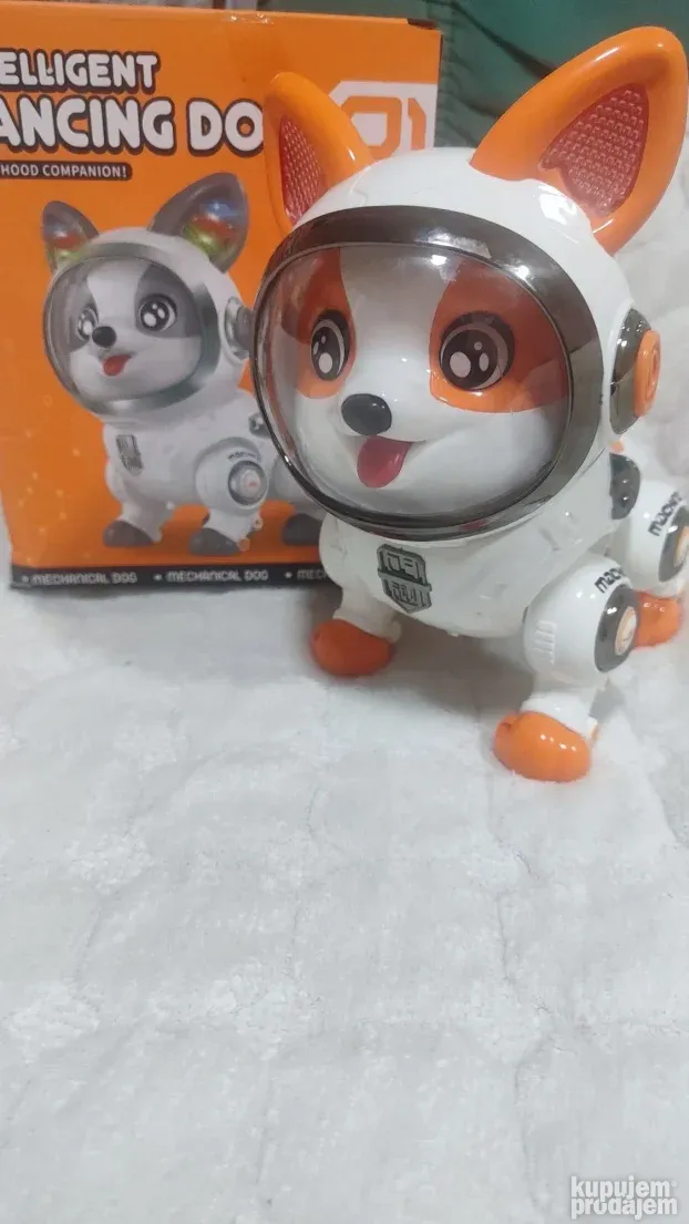 Pas robot koji ponavlja reči