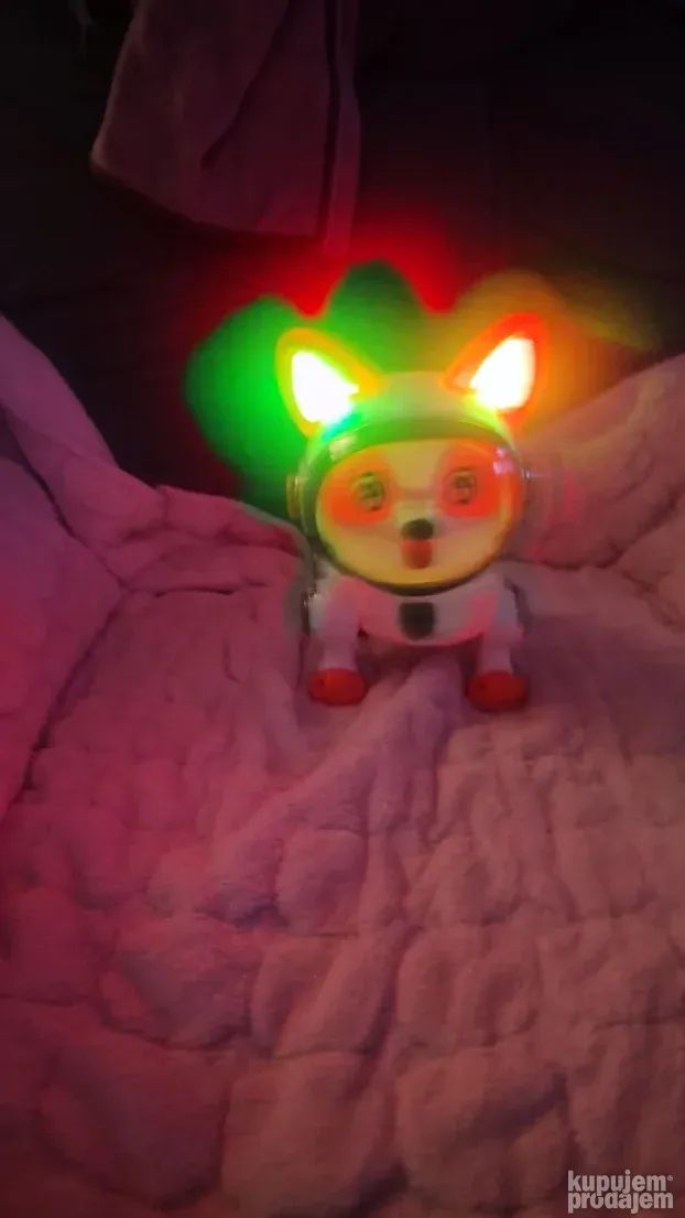Pas robot koji ponavlja reči