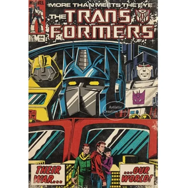 Posteri Transformers Comic 20x30