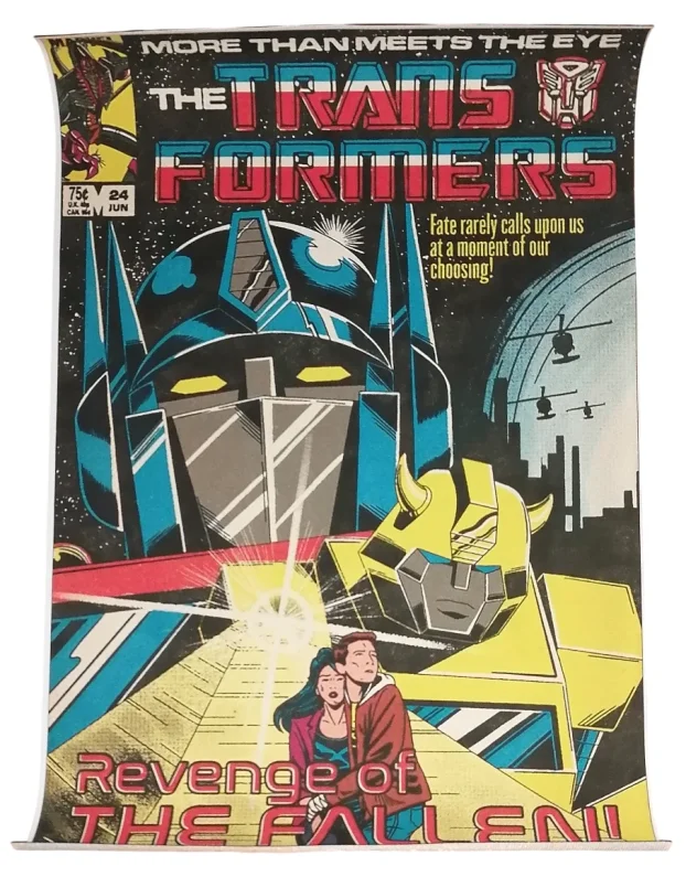 Posteri Transformers Comic 20x30