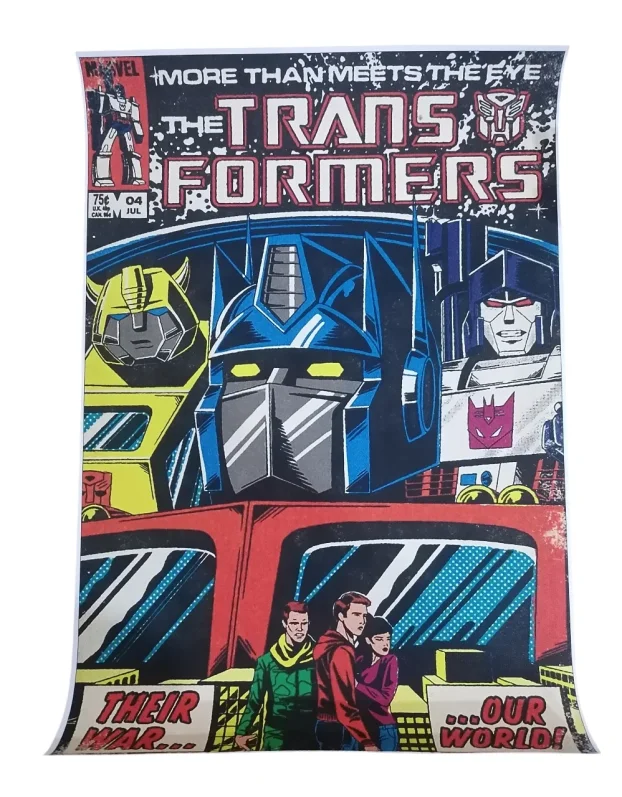Posteri Transformers Comic 20x30