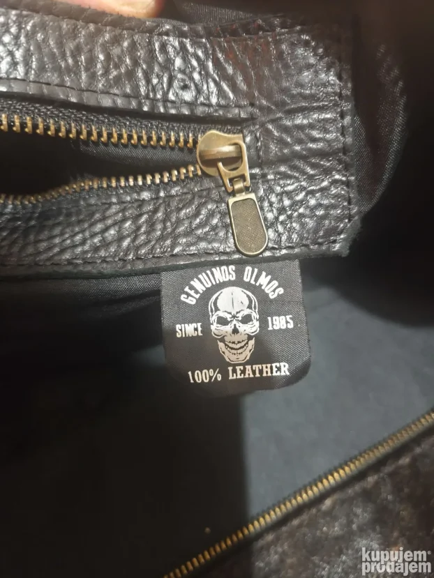 Putna torba od prave koze Genuinos Olmos
