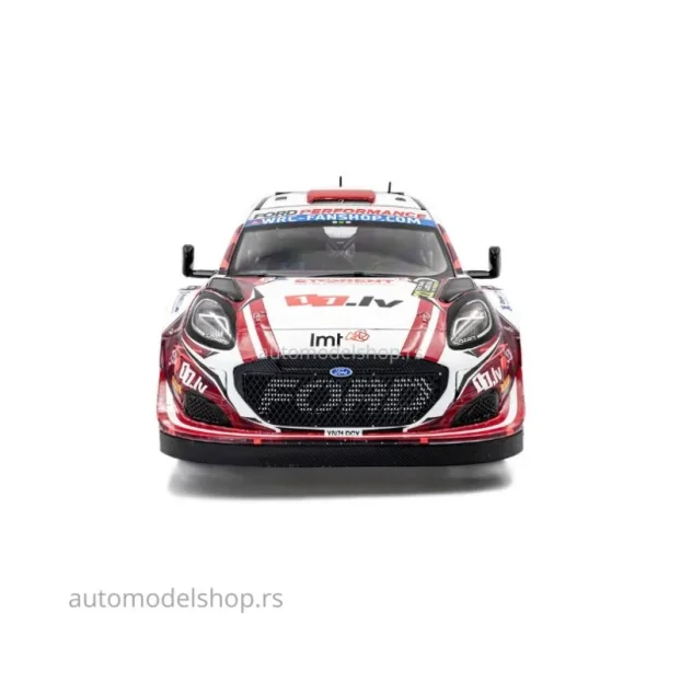 SOLIDO Ford Puma Rally1 Hybrid TET  Latvia 2024, 1:18