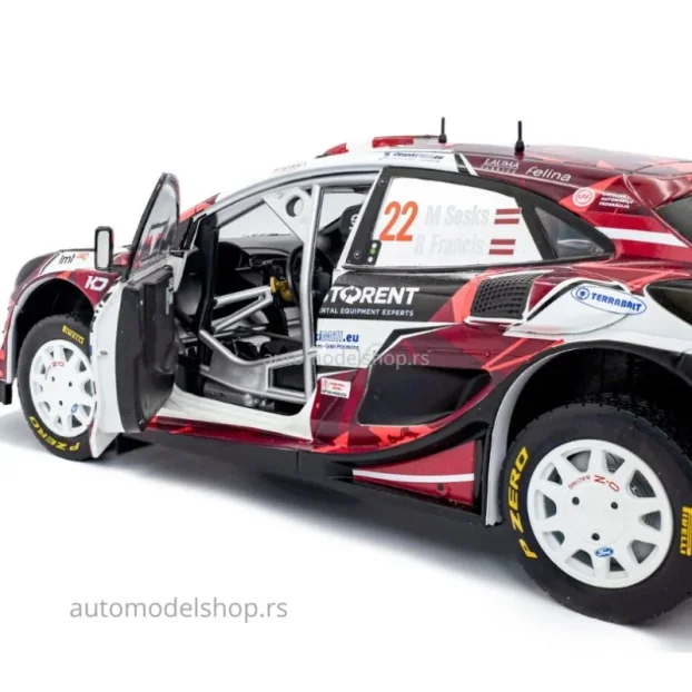 SOLIDO Ford Puma Rally1 Hybrid TET  Latvia 2024, 1:18