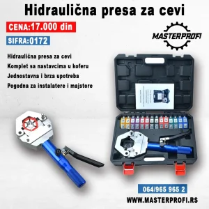 Hidraulicna presa za creva