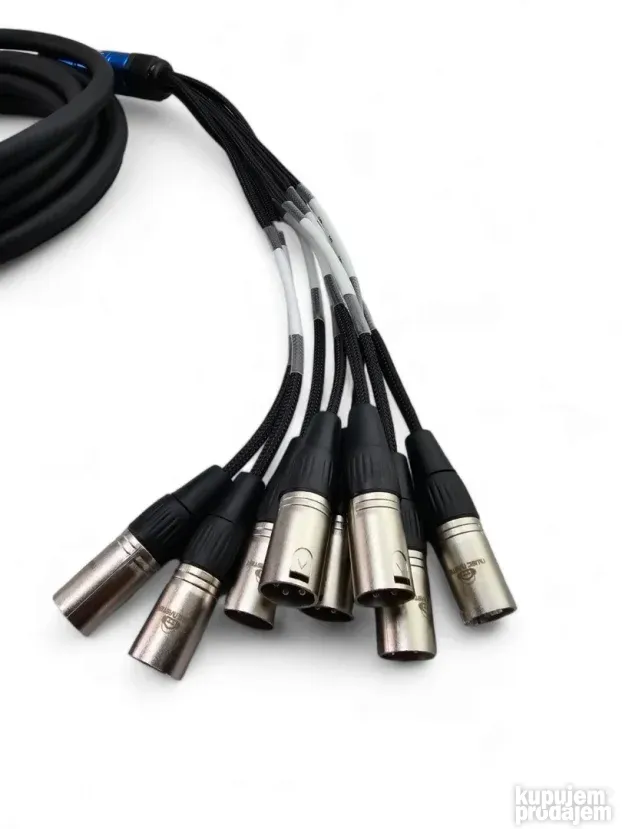 Multicore kabal sa XLR konektorima 5m MC08-5XLR