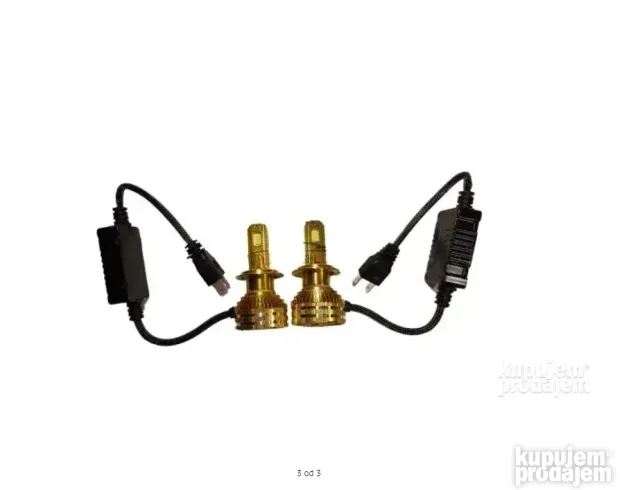 LED SET 100W A9 canbus - H7
