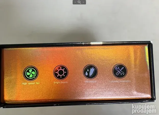 LED SET 100W A9 canbus - H7
