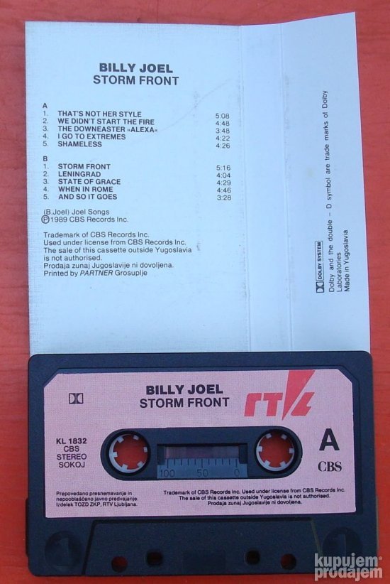 Billy Joel Storm front