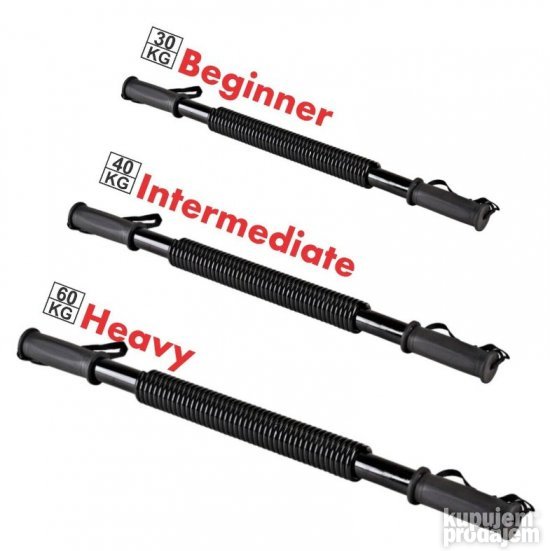 NAJJAČI Power Twister- OPRUGA Za Trening OTPOR 20 30 40 50Kg