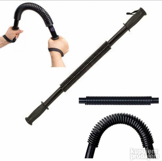 NAJJAČI Power Twister- OPRUGA Za Trening OTPOR 20 30 40 50Kg