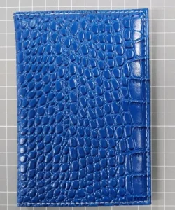 Crocodile Design Passport Holder (novcanik za pasos) plavi