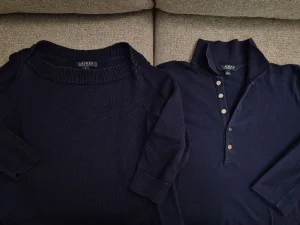 Ralph Lauren teget džemper i majica (kupljeni u Americi)