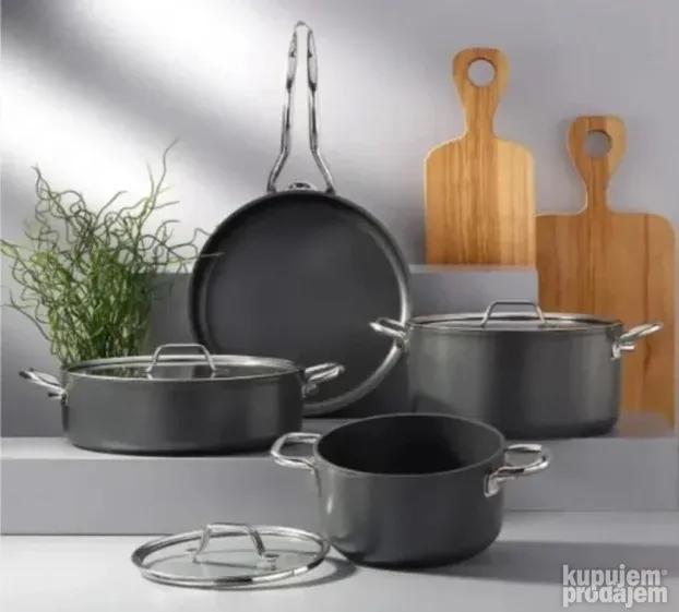 set šerpi šerpe šerpa titanjum 7/1 (novo)