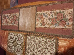 Brokatne sustikle i jastucic