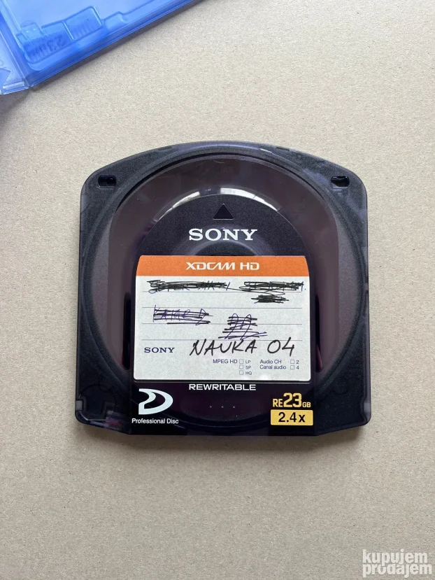 Sony XDCAM Disc 23GB - Sony Professional Disc
