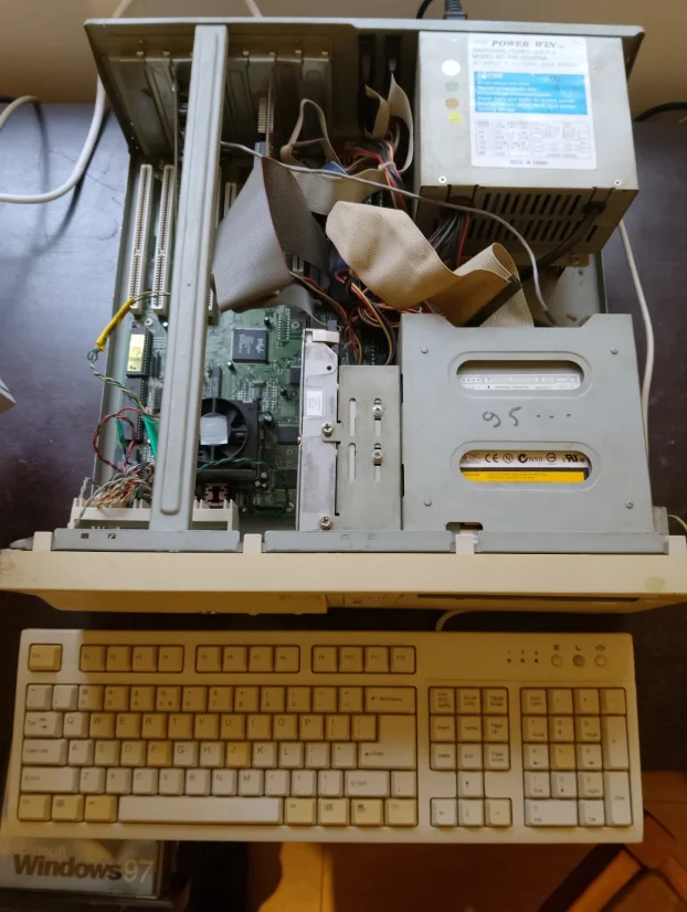 Retko! Pentium Cyrix 6x86L P166+ kompletan setup