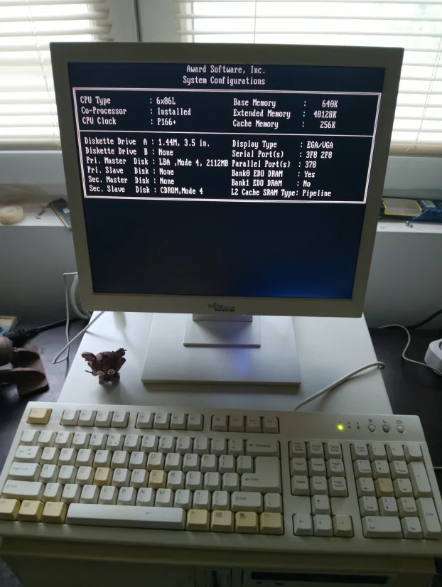 Retko! Pentium Cyrix 6x86L P166+ kompletan setup