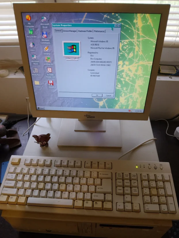 Retko! Pentium Cyrix 6x86L P166+ kompletan setup