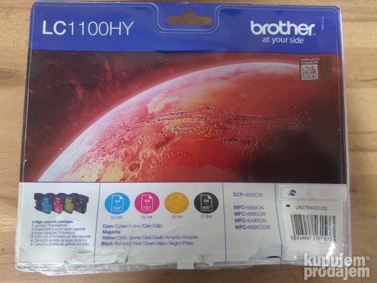 Brother LC 1100 kertridži Originalni