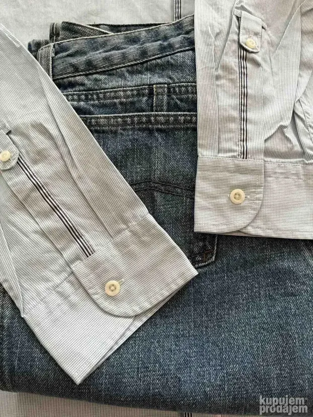 Najsvetlije plava muska kosulja (L) Hugo Boss