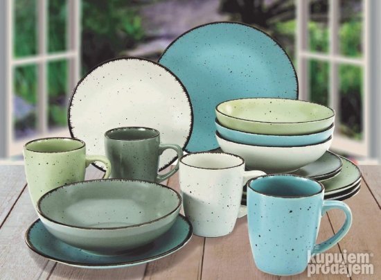 Servis Porcelan 16 Kom za 4 Osobe- Creatable FASHION