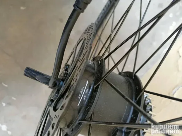 Motor točak zadnji nov 36v 250w za kaiš pogon