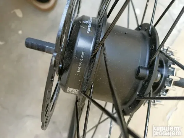 Motor točak zadnji nov 36v 250w za kaiš pogon