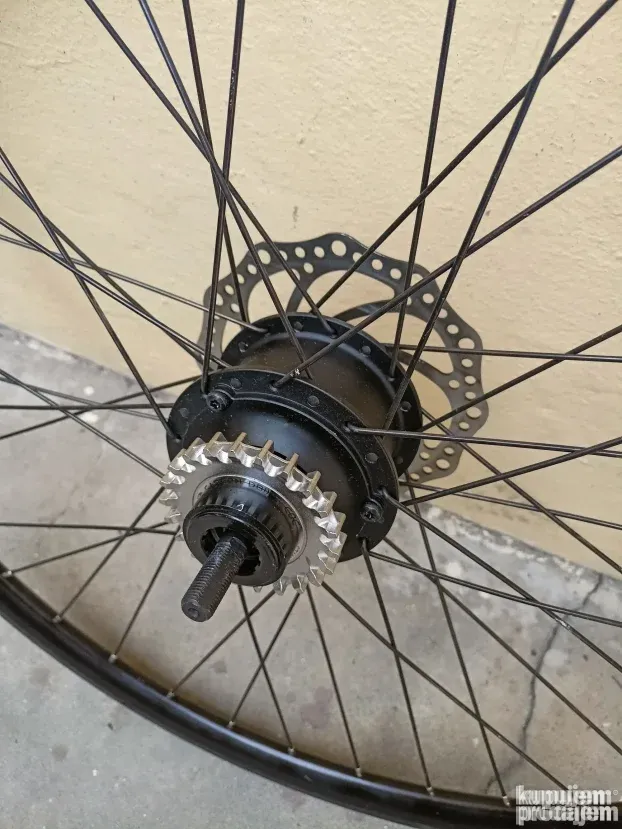 Motor točak zadnji nov 36v 250w za kaiš pogon