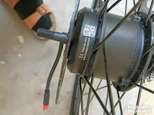 Motor točak zadnji nov 36v 250w za kaiš pogon