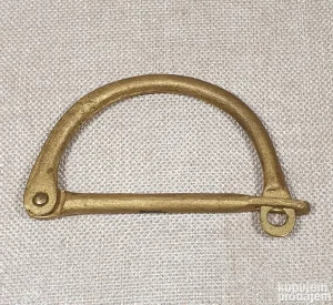 Stara mesingana kopča za vojnu vreću