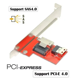 Xiwai PCI-Express 4.0 Slimline SAS SF-045 Adapter
