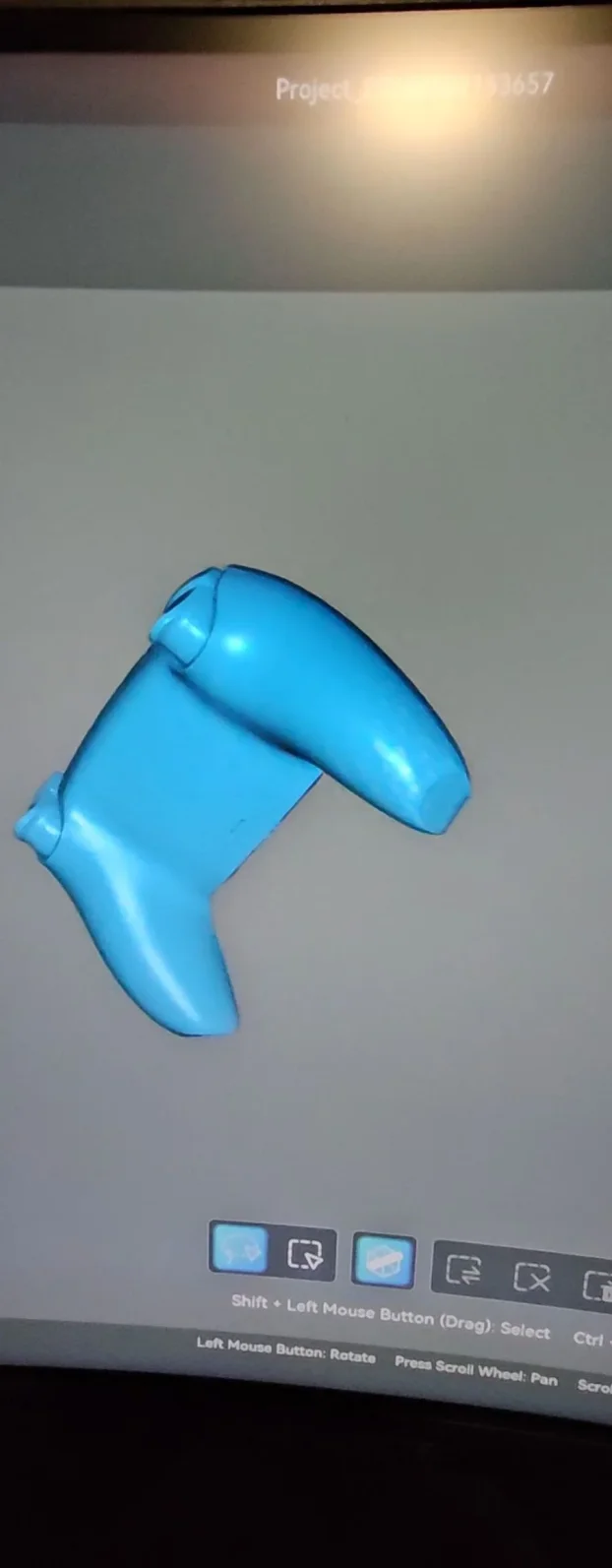 3d skeniranje industrijskim 0.02mm skenerom