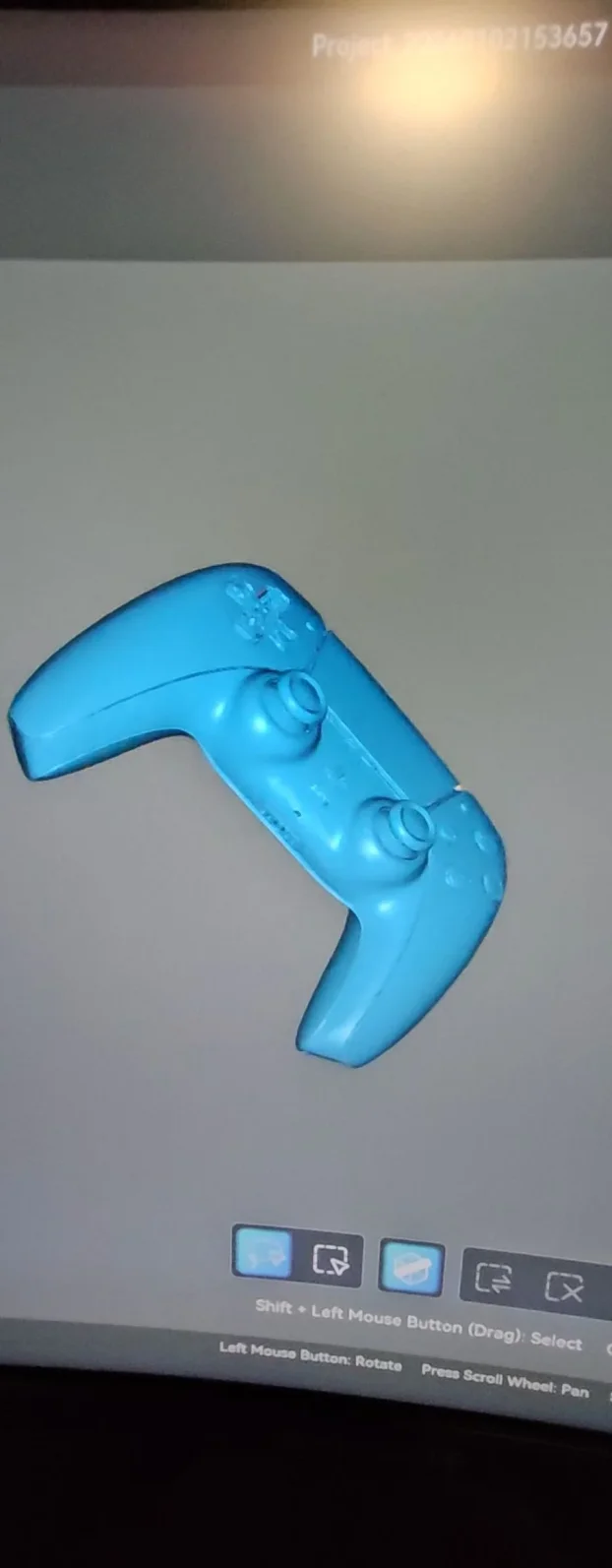 3d skeniranje industrijskim 0.02mm skenerom