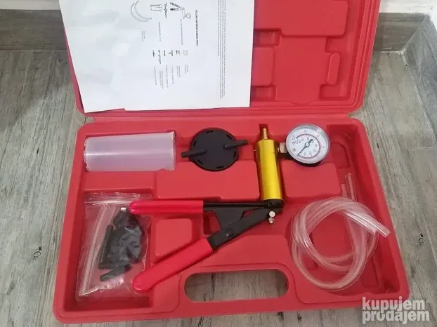 vakum pumpa sa manometrom