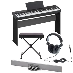 Yamaha P-145 B Mega Bundle Električni Klavir