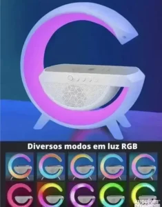 Lampa bežični punjač  Bluetooth 4u1