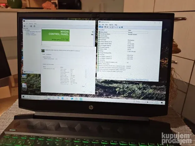 HP pavilion gaming 15ec/Ryzen 5 3550h/32gb/512gb/gtx1050/FHD