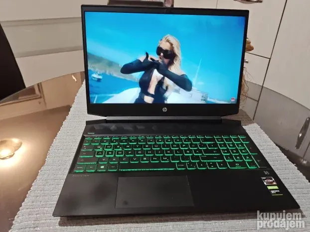 HP pavilion gaming 15ec/Ryzen 5 3550h/32gb/512gb/gtx1050/FHD