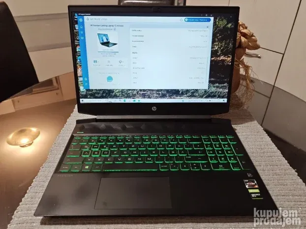 HP pavilion gaming 15ec/Ryzen 5 3550h/32gb/512gb/gtx1050/FHD