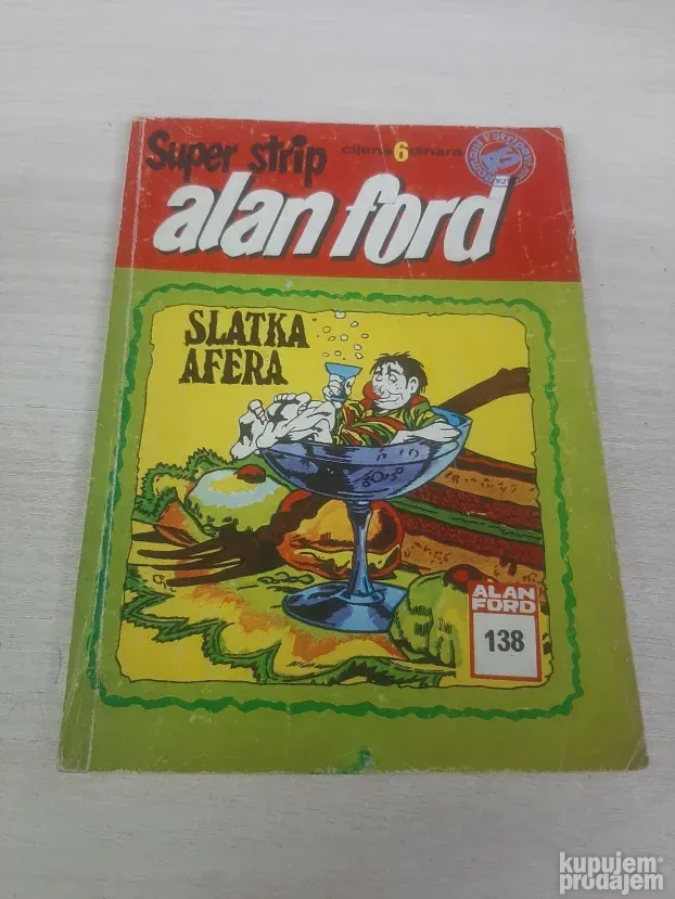 Alan ford 138 Slatka afera .
